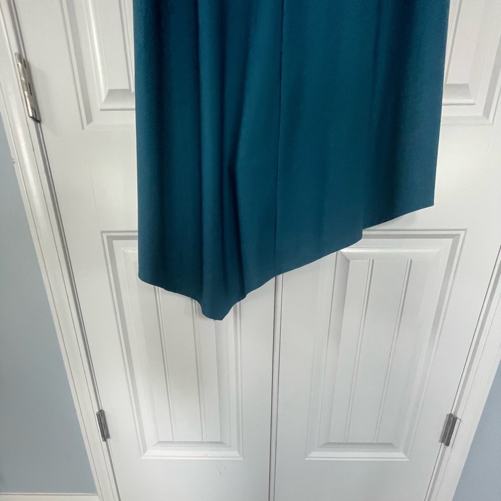 Love Scarlett Teal Green Asymmetrical Dress 2X - Picture 6 of 6